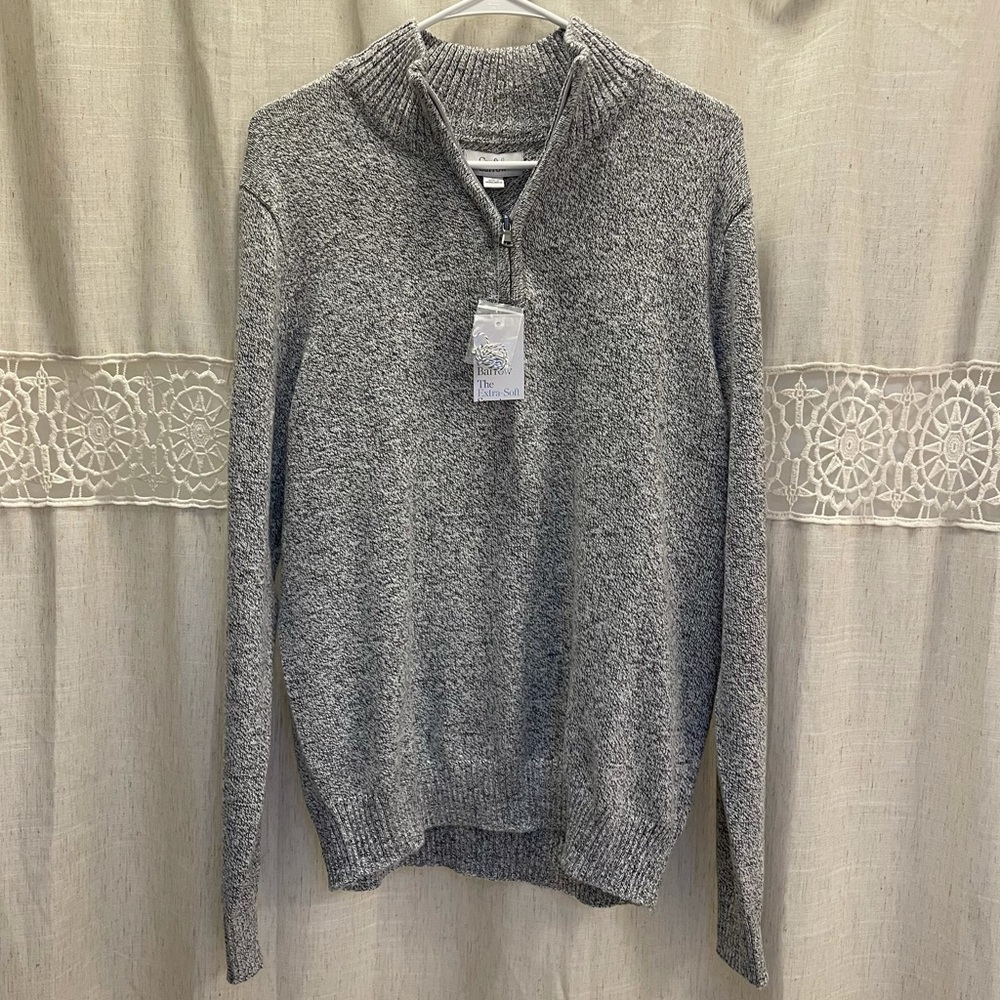 Quarter zip sweater